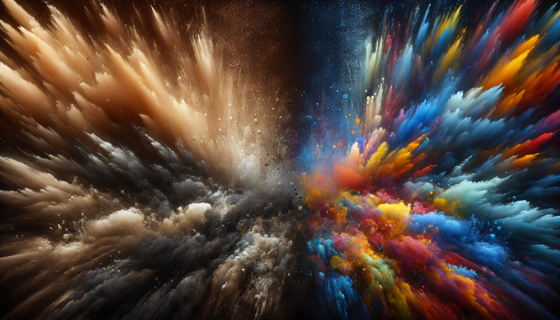 Color analysis before and after transformation gallery