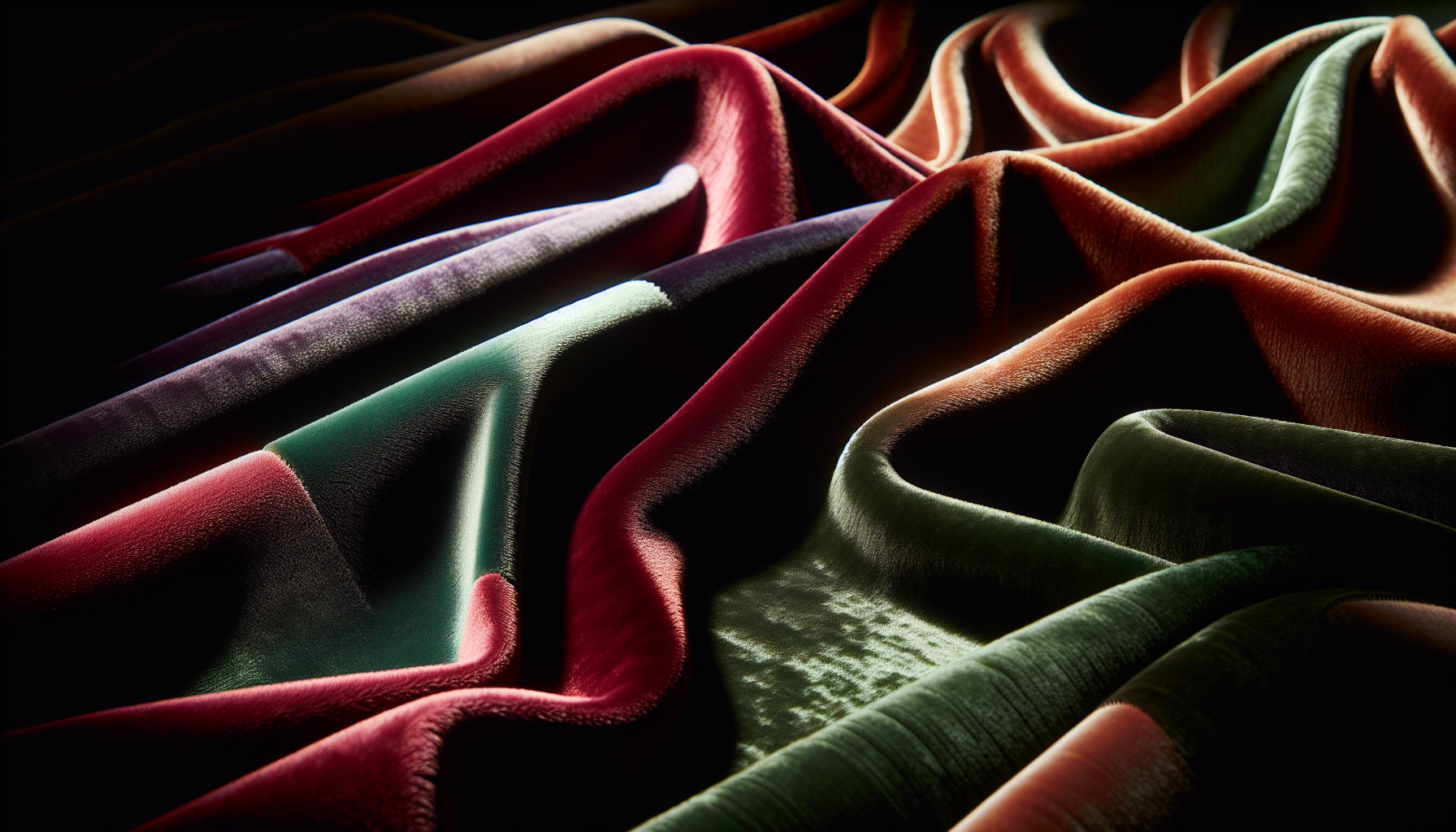 Deep Autumn color palette with deep, warm, rich colors