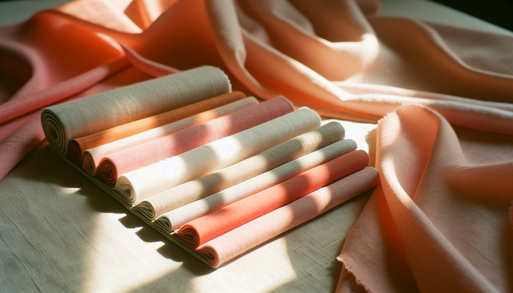 Light Spring color palette with warm, light, fresh colors