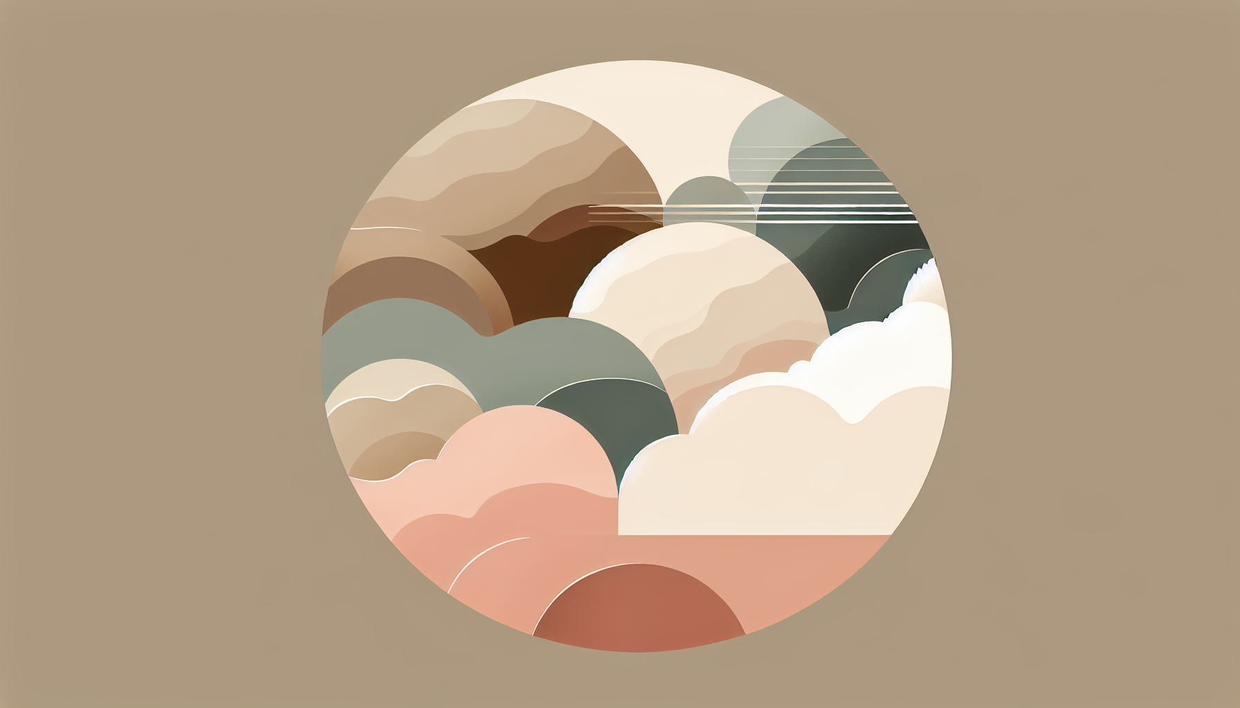 Soft Autumn color palette with muted, warm, earthy colors